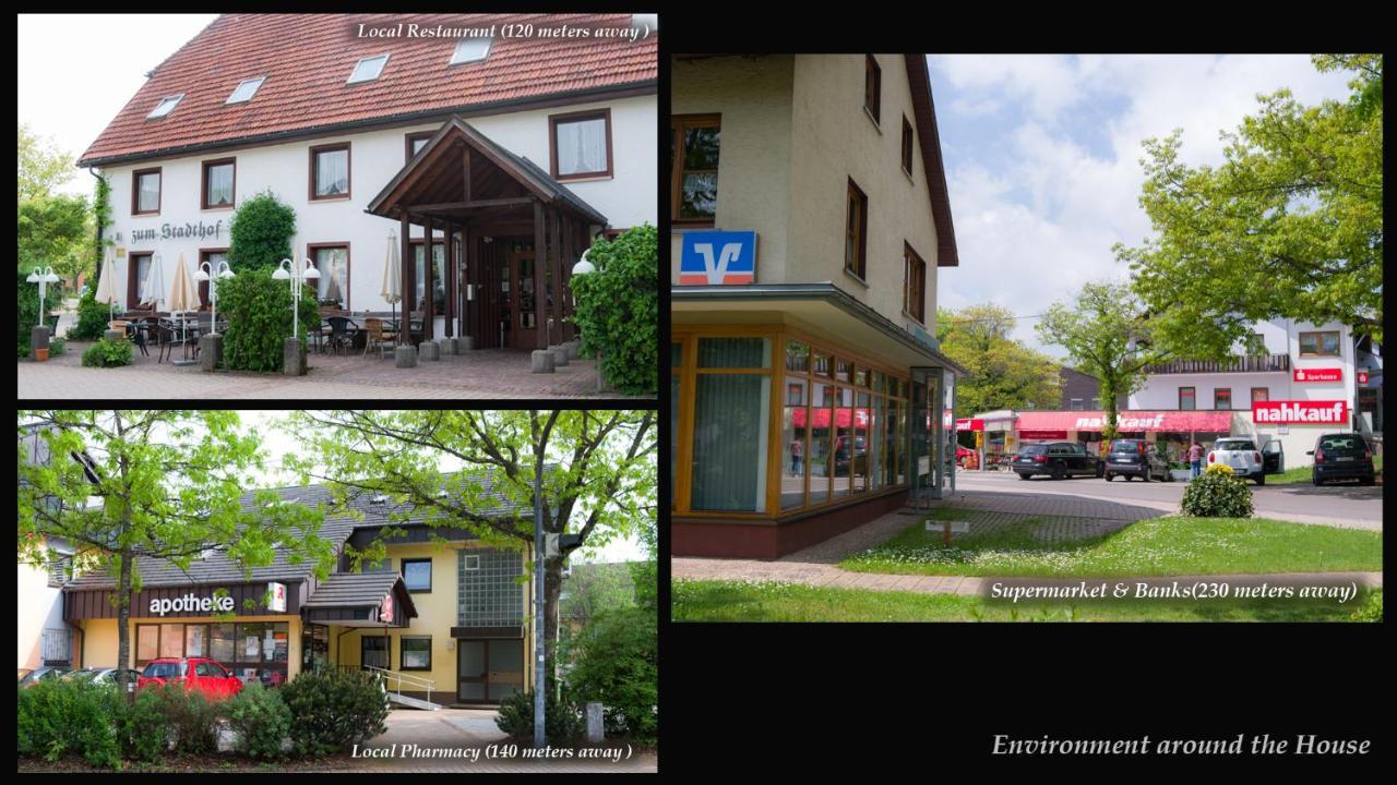 Vila Entire House In Schwarzwald With Mountain View, Private Gym,Sauna And Garden Unterkirnach Exteriér fotografie